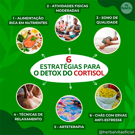 desintoxicação do cortisol